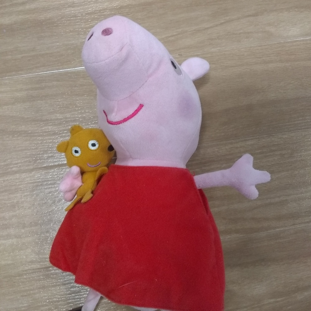 Peppa pig beanie babies ty